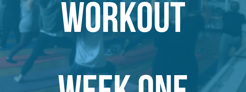 Website Workout Week One