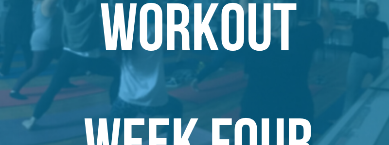 Website Workout Week Four