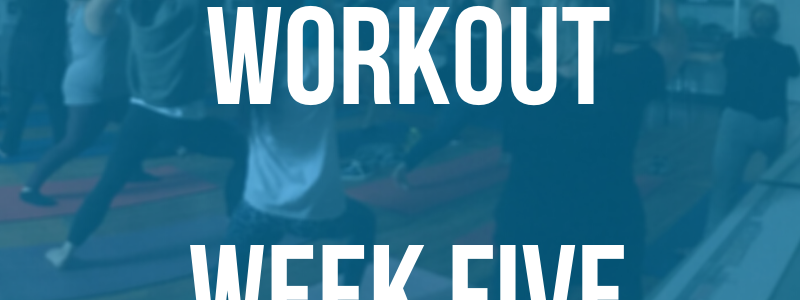 Website Workout Week Five